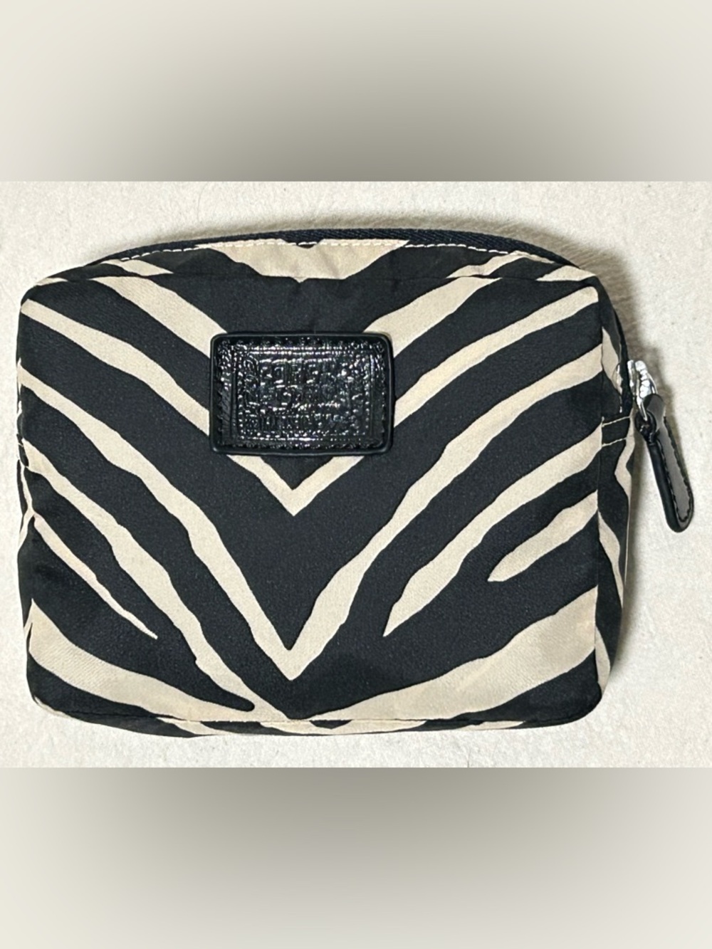 COACH Poppy Animal Print Nylon Folding Tote Bag - Picture 2 of 8